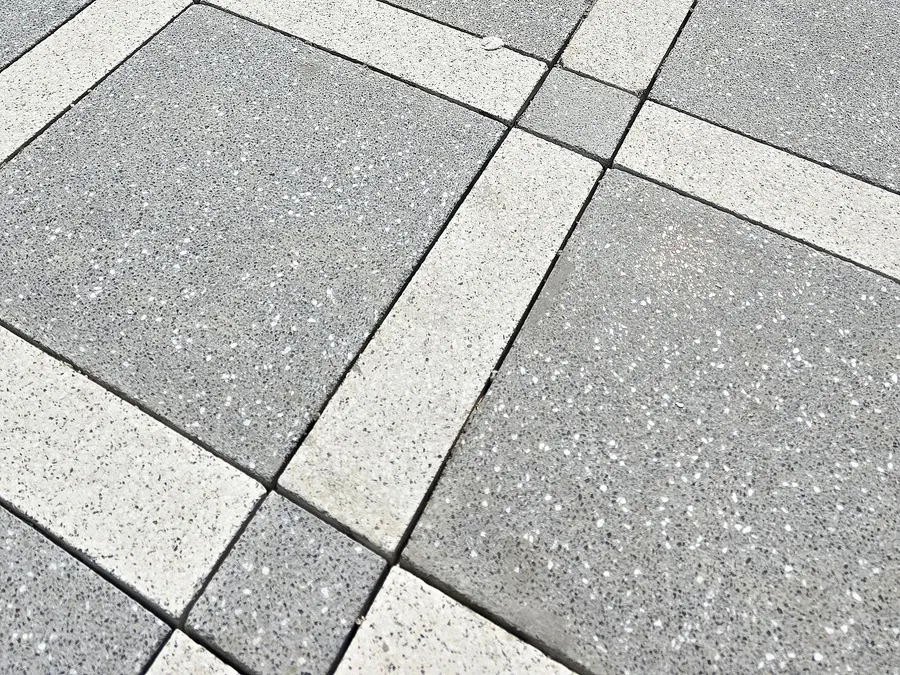 Single tile — Shotblast